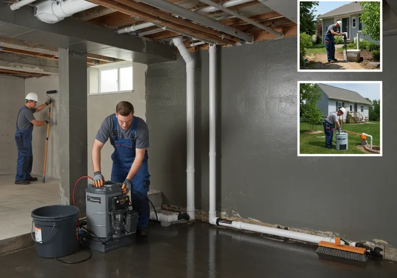 Basement Waterproofing and Flood Prevention process in Sebewaing, MI